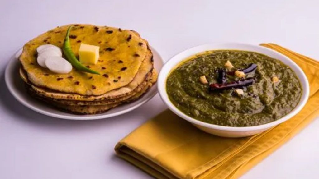 Sarson Da Saag and Makki Di Roti jpg