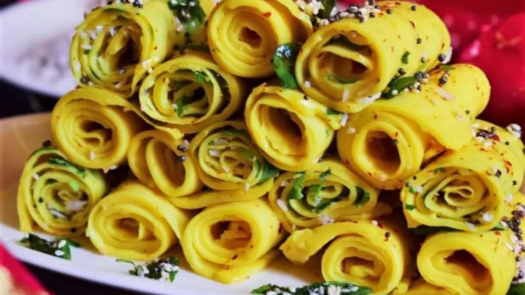 Khandvi Rolls of Delicacy jpg