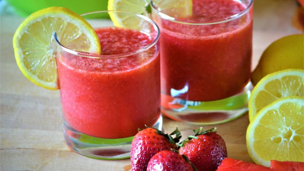 Healthy Watermelon Strawberry 